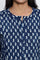 Indigo Daboo Printed Pure Cotton Flared Kurta