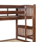 Dom Solid Wood Bunk Bed (Cappuccino)