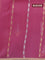 Banarasi organza silk saree pink shade with zari woven buttas and zari woven piping border