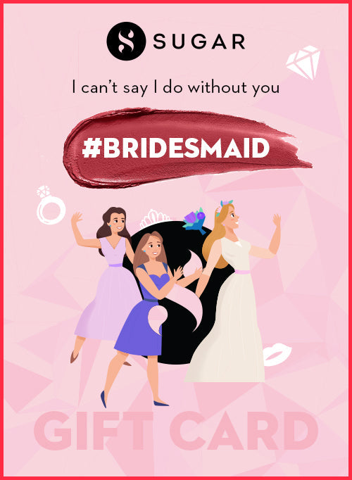 Bridesmaid Gift Card