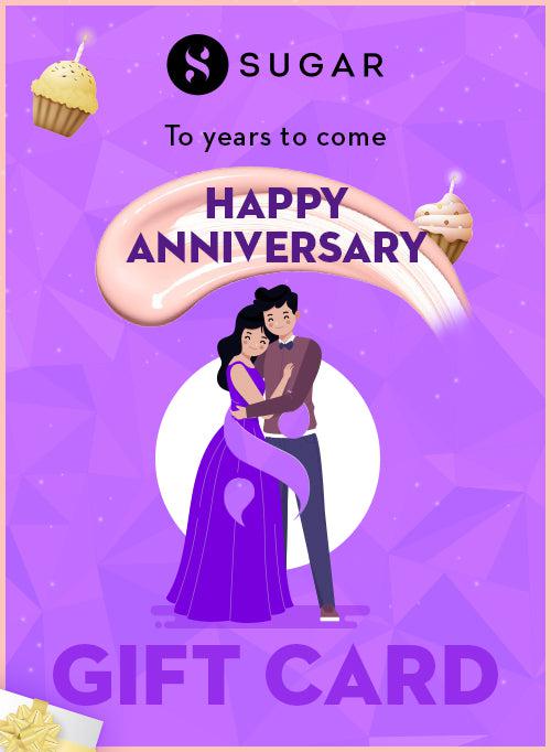 Happy Anniversary Gift Card