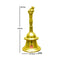 Brass Pooja bell, Brass pooja hand bell, Pooja Bell Online, Brass Hand Bell (Height 3 Inches)