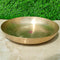 Kansa plate for Dinner, Bronze Thali Deep Plate Diameter 9.5 Inches