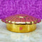 Traditional Handcrafted Brass Haldi Kumkum box, Multipurpose Sindoor Box