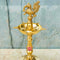 Brass Peacock Diya, Dana Kashi Shamai Puja Diya, Mandir Diya, Puja Diya (Pack of 2 Pcs)