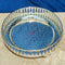 German Silver Tray For Puja, Decorative Tray Diameter 10 Inches