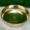 Kansa Thali for Dinner, Bronze Thali, Tableware Diameter 9 Inches