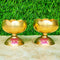 Brass Tamatar Puja Diya, Brass Decorative Oil Diya (Pack of 2 Pcs)