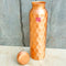 Pure Copper Water Bottle with Leak proof Threaded cap, Capacity 1000mL