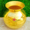 Brass Bonalu Pot, Brass Plain Decorative Pot