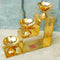 Brass Lotus Diya with Stand, Decorative Puja Diya, Diwali Festival Diya, Oil Diya, Mandir Diya