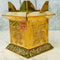 Brass Tulsi Kota, Tulsi Planter, Handcrafted Decorative Piece, Tulsi Kota For Home