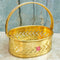 Brass Oval Shape Phool Butti, Temple Basket, Puja Butti