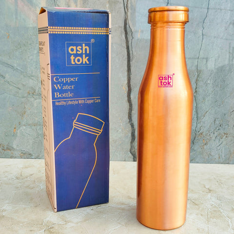 Pure Copper Water Bottle, Best Birthday Return Gift Item