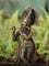 Brass Krishna Sculpture