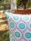 Rajnigandha Block Printed Cotton Cushion Cover - 24 Inch