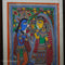 Radha Krishna - Original Painting By Bimal Roy