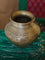 Vintage Brass Carving Pot