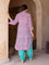 Set of 2 - Gayatri Block Printed Kurta and Lantern Pants
