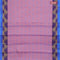 Bengal cotton saree pastel pink and cs blue with thread woven buttas and thread woven border without blouse