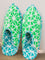 Blue Star Quilted Cotton Home Slippers