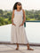 Ivory Love Sleeveless Cotton Dress