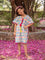 Rainbow Organic Cotton Kaftan For Kids