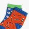 Boys Ankle Length Printed Socks (Pack of 2)