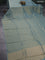 Banarasi semi crepe saree pastel blue with allover zari woven brocade weaves and lace work border