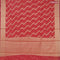 Banarasi kota saree pinkish orange with allover thread & zari weaves and paisley zari woven border