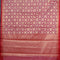 Banarasi kota saree pink shade and maroon with allover zari weaves and zari woven border