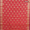 Banarasi kota saree pink shade with thread & zari woven floral buttas and zari woven border