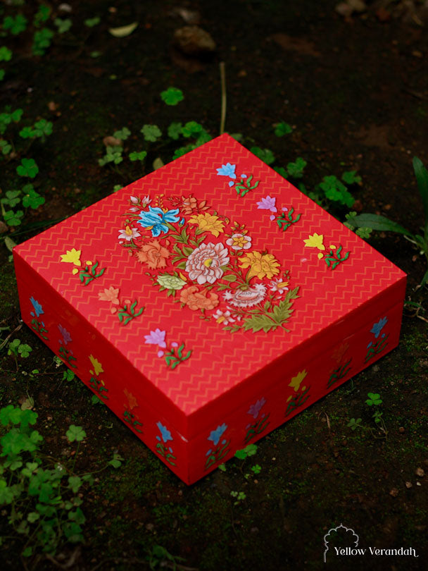 Wooden Printed Box - Pichwai