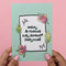 Mirror Card for Mom  - Telugu