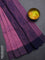 Bengal soft cotton saree mauve pink and blue with allover butta weaves and simple border