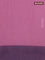Bengal soft cotton saree mauve pink and blue with allover butta weaves and simple border