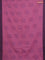 Bengal soft cotton saree mavu pink and navy blue with allover butta weaves and simple border