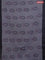 Bengal soft cotton saree grey and black with allover butta weaves and simple border
