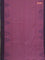 Bengal soft cotton saree mauve pink and navy blue with weaves and simple border