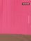 Bengal soft cotton saree mauve pink and green with allover weaves and simple border