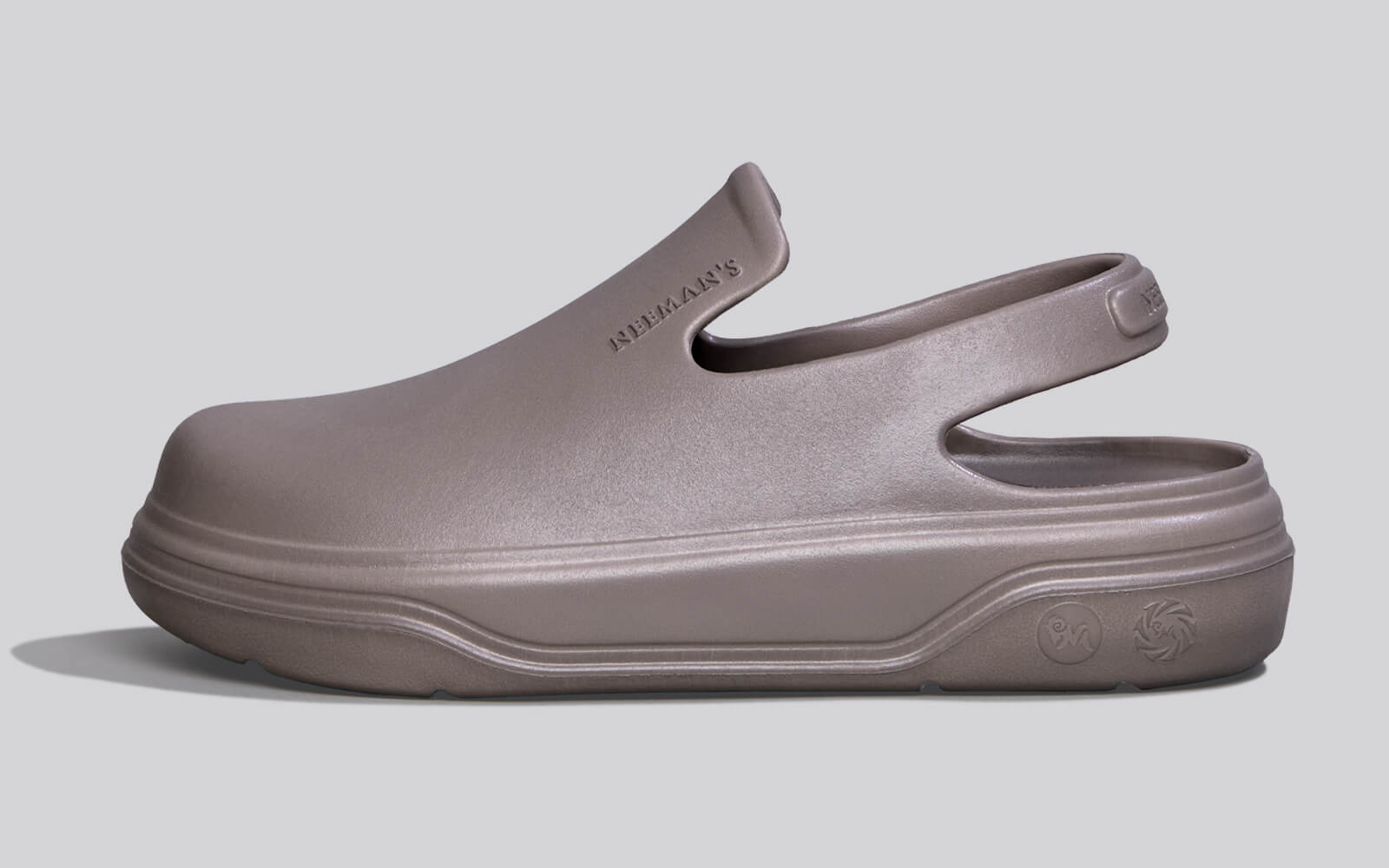 Cushers Clogs For Women : Goat Grey