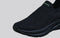 Max Cushy Slip Ons : Black