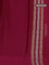 Banarasi mushru silk saree pink with allover stripes pattern & zari buttas and satin border