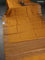 Chiniya silk saree dark mustard and rust shade with plain body and woven border