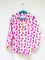 Pink Giraffe Block Printed Cotton Top & Pyjama Set