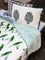 Parrot Block Printed Cotton Quilt