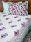 Pinar Block Printed Cotton Bedsheet