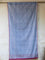 Indigo Stripes Block Printed Cotton Curtain