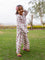 Unicorn Block Printed Cotton Top & Pyjama Set