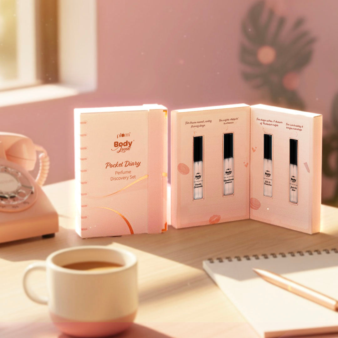 Pocket Diary Perfume Discovery Set by Plum BodyLovin